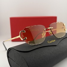 Cartier C Rimless Gold Frame