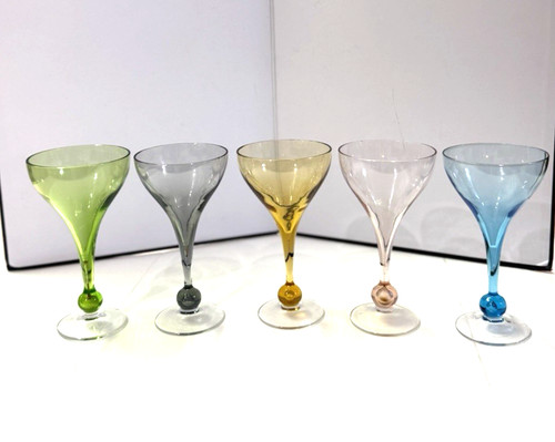 Set multicolore cinque - set, di