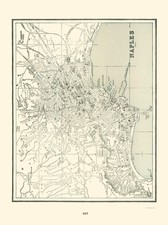Mappa storica - Napoli Italia