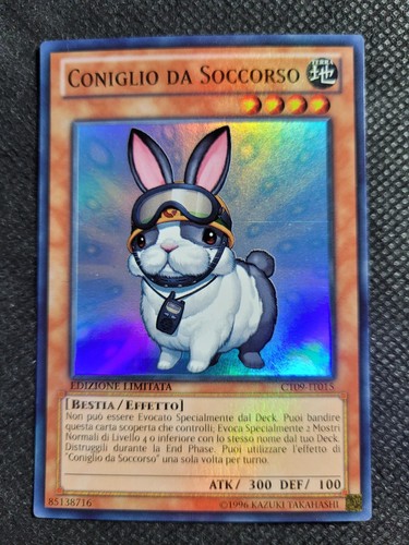Carta ct09 coniglio - carta, yu-gi-ho