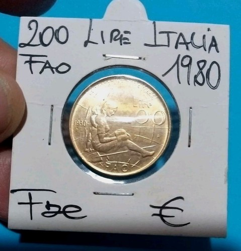 200 lire 1980 fao - 1980,