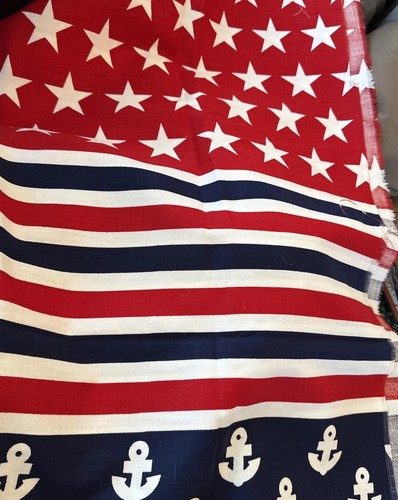Patriotic fabric sailing - patriotic,
