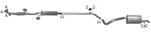 Silenziatore scarico skoda - silenziatore,