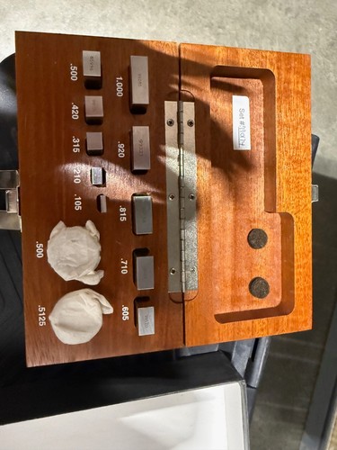 Tesa micrometer checking set - tesa,