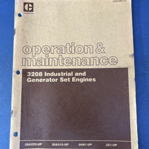 Caterpillar 3208 industrial - caterpillar,