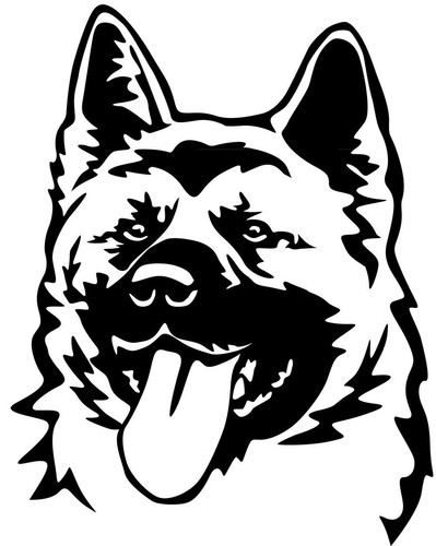Adesivo american akita - american,