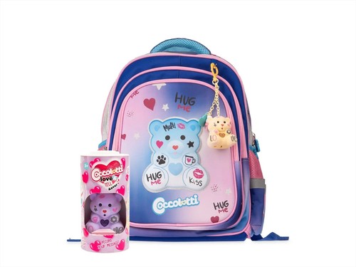 Zaino scuola coccolotti love - zaino,