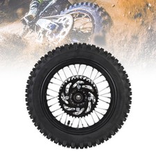 Cerchio ruota posteriore 12 pollici Dirt Bike 80/100-12 3.00-12 ruota posteriore pneumatico e cerchio interno