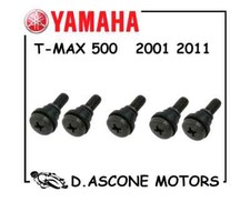 5 VITI BULLONI CARTER STATORE VARIATORE O TRASMISSIONE TMAX 500 530 YAMAHA