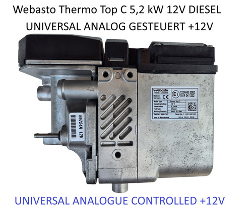 Webasto thermo top - thermo, 5,2kw