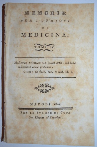 Medicina ediz 1801 sangue - ediz.,