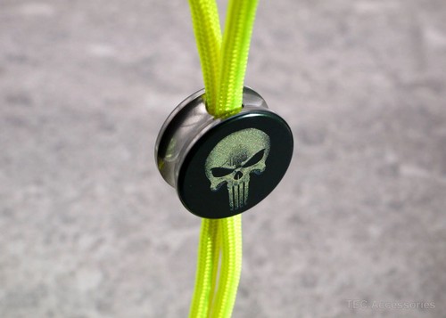 Icon titanium lanyard bead - icon,
