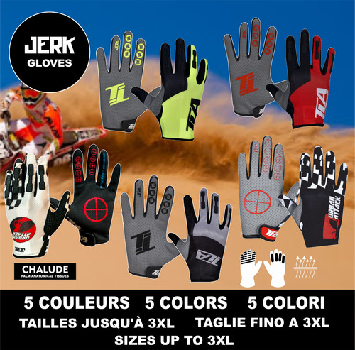 Jerk guanti motocross mtb - motocross,,