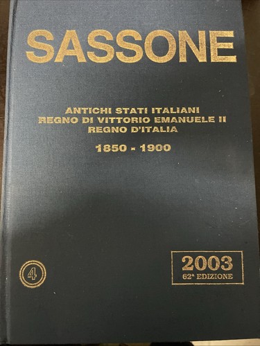 Catalogo francobolli sassone - catalogo,