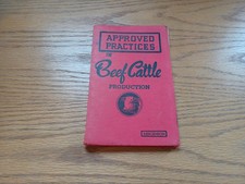 Approved Practices in Beef