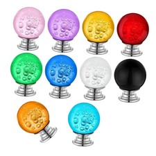 10 pomelli per mobili in vetro