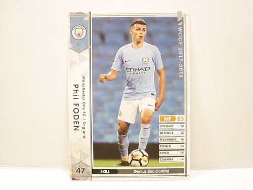 Panini wccf 2017 phil foden - 2017-18,
