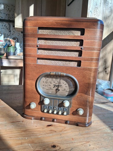 Radio epoca zenith modello - radio, d'epoca
