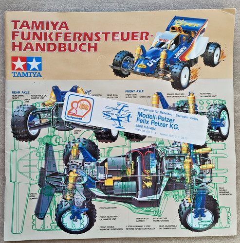 Manuale radiocomando tamiya - radiocomando,