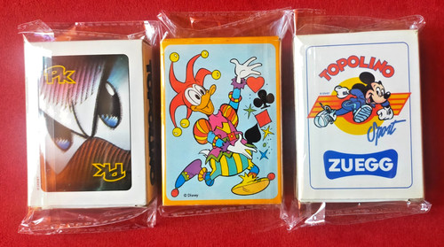 Lotto mazzi carte - carte, gioco