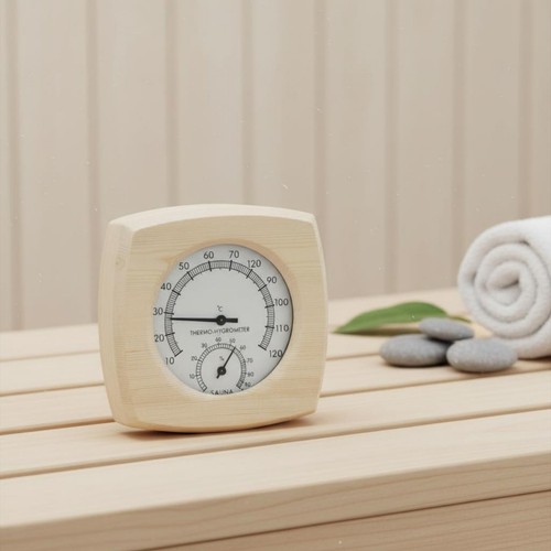 Termometro igrometro legno - termometro,
