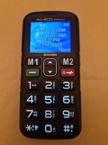 Cellulare dual sim brondi - cellulare,