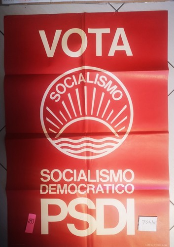 Manifesto psdi partito - ,