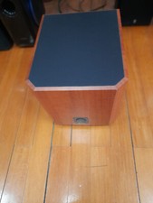 BOSTON  MOD. PV500 POWERED SUBWOOFER MADE IN USA-WALNUTS