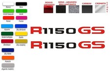 ADESIVI LOGO SCRITTA BMW GS R