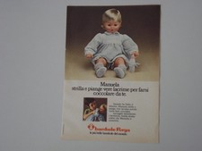 advertising Pubblicità 1974 BAMBOLA FURGA MANUELA