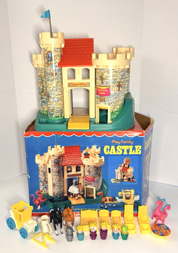 1974 fisher price - play, family
