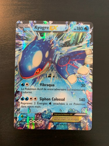 Carte pokémon kyogre ex - kyogre,
