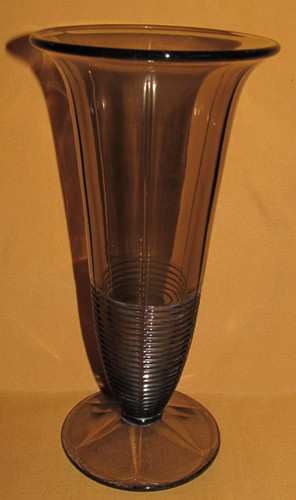 Antico vaso art deco - deco, vetro
