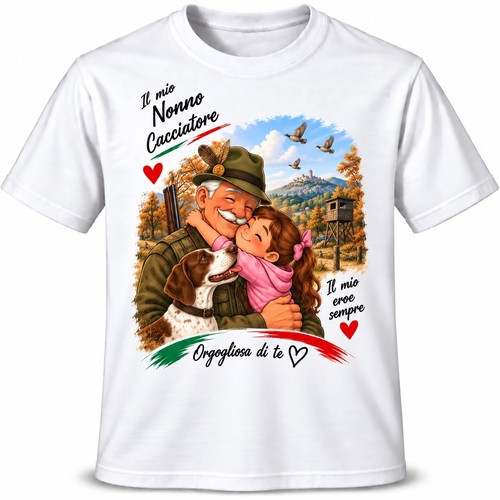 Maglia nonno cacciatore - nonno,