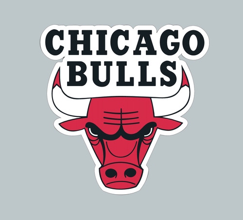 Adesivo logo chicago bulls - chicago,