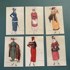 6 Cartoline Donnine T.Corbella