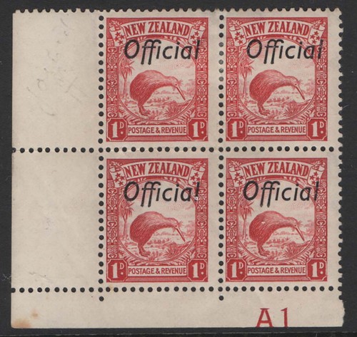 Nuova zelanda 1936 kiwi - 1d,