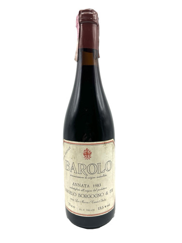 Barolo riserva speciale - barolo, 1983