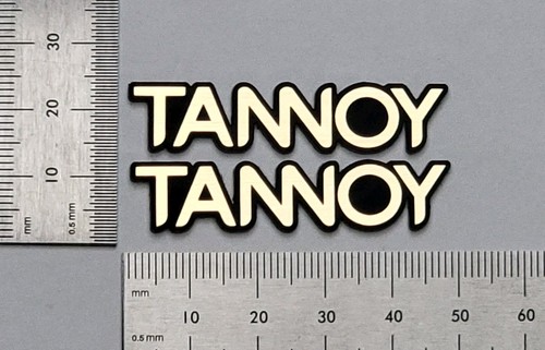 Tannoy speaker badge logo - tannoy,