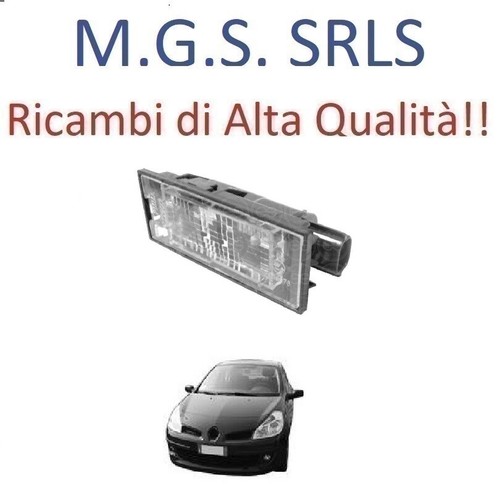 Luce targa destra - targa, destra/sinistra