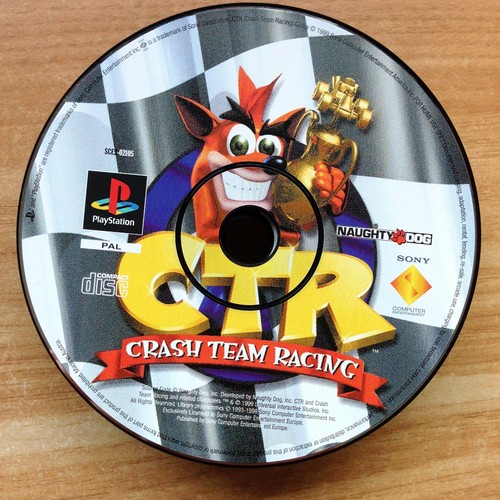 Crash team racing disque - team,