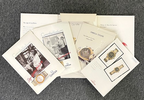 Omega brochures price lists - &,
