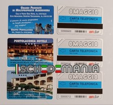 Schede Telefoniche Omaggio Serie Portolaconia Nuova Perfetta Magn. + Cod [ENTRA]
