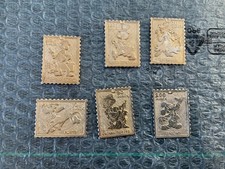 LOTTO 1973 6 FRANCOBOLLO FRANCOBOLLI DISNEY ORO QUACK *33