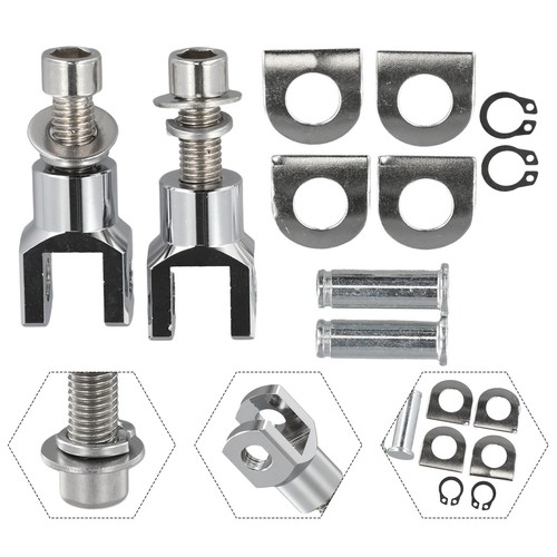 Set piedini cromati premium