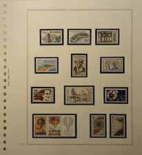 Francia 1983 - completo 45 valori + 1 Posta Aerea MNH** - Su fogli Marini Trento