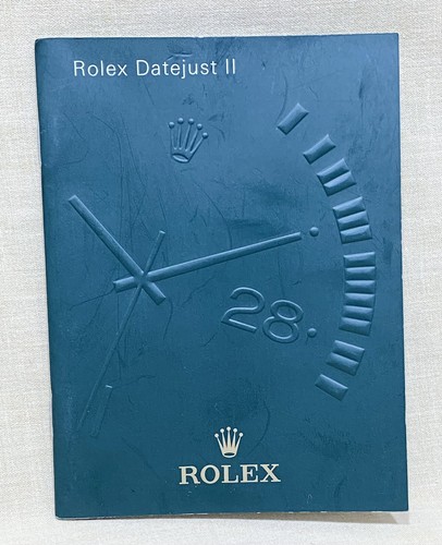 Rolex datejust booklet 2010 - rolex, ii