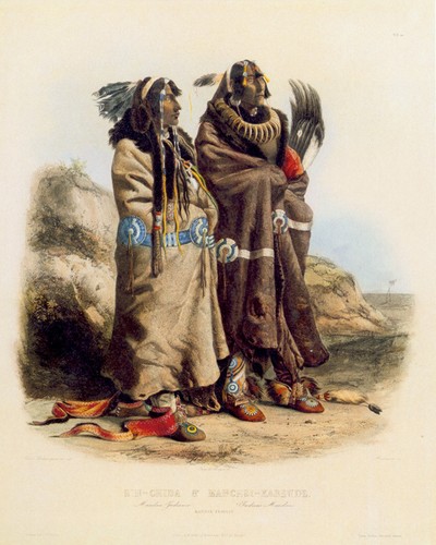 Mandan indians 22x30 karl - mandan,