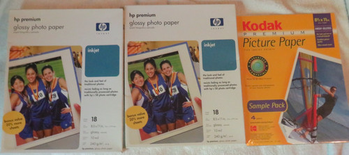 Premium carta fotografica - hp,