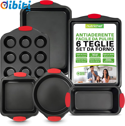 Set teglie forno - 6,